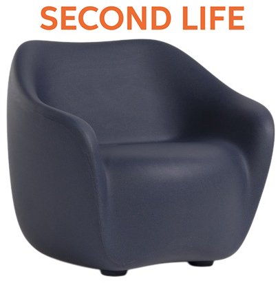 Кресло пластиковое Reborn Second Life