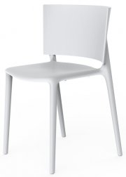 Стул пластиковый Vondom Africa Basic белый