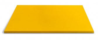 Столешница металлическая квадратная Steel/Lamiera