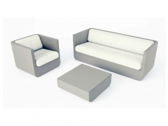 Столик пластиковый кофейный Ulm Basic