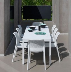 Стол пластиковый обеденный Cube 120x70