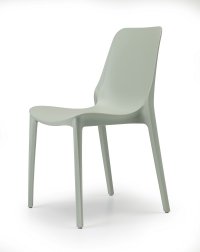 Стул пластиковый Scab Design Ginevra зеленый шалфей
