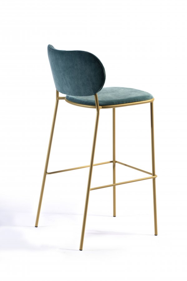 Стул барный с обивкой Gaber Nuta Light Stool 77
