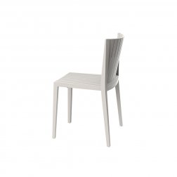 Стул пластиковый Vondom Spritz Basic слоновая кость