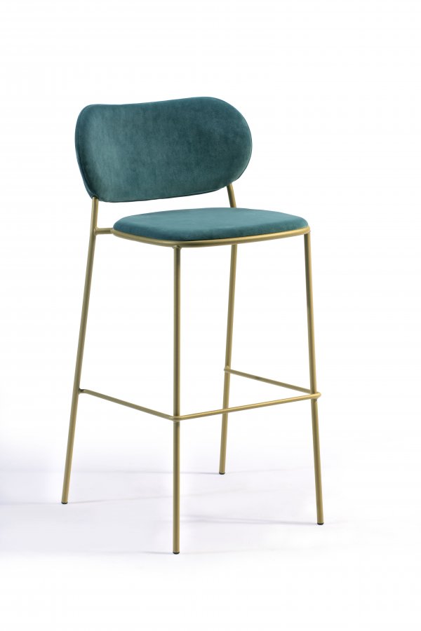 Стул барный с обивкой Gaber Nuta Light Stool 77