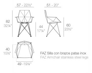 Кресло пластиковое Faz Basic