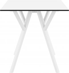 Стол пластиковый Max Table 70, белый, 700х700х740 мм