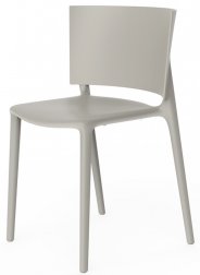Стул пластиковый Vondom Africa Basic слоновая кость