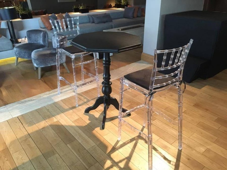 Стул прозрачный барный Siesta Contract Chiavari Bar 75 прозрачный