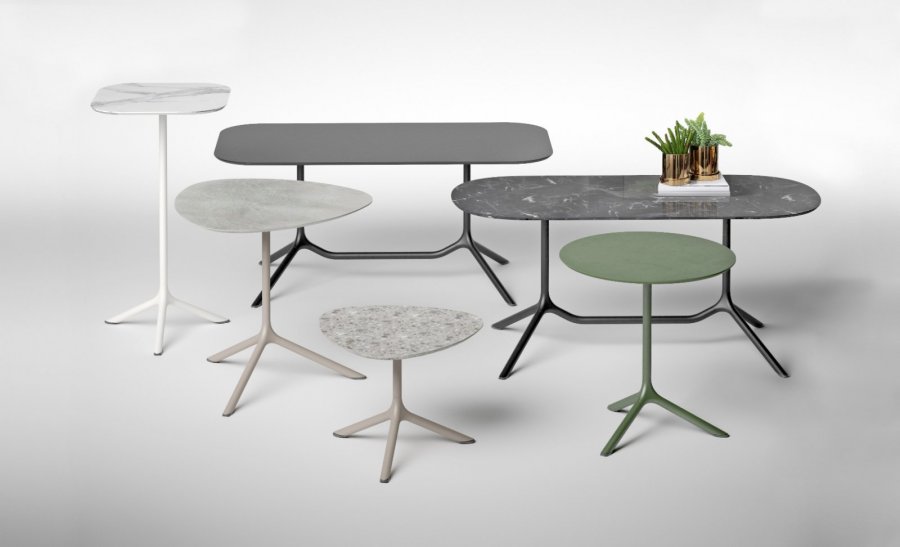 Подстолье металлическое двойное складное Tripe Double Folding
