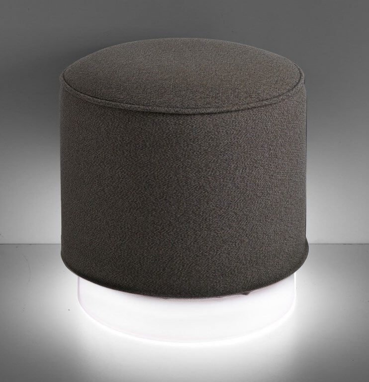Пуф пластиковый светящийся Mara Lighting LED