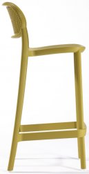 Стул пластиковый полубарный Gaber Nuta Stool 68