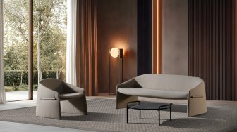Кресло с обивкой Majorette Lounge