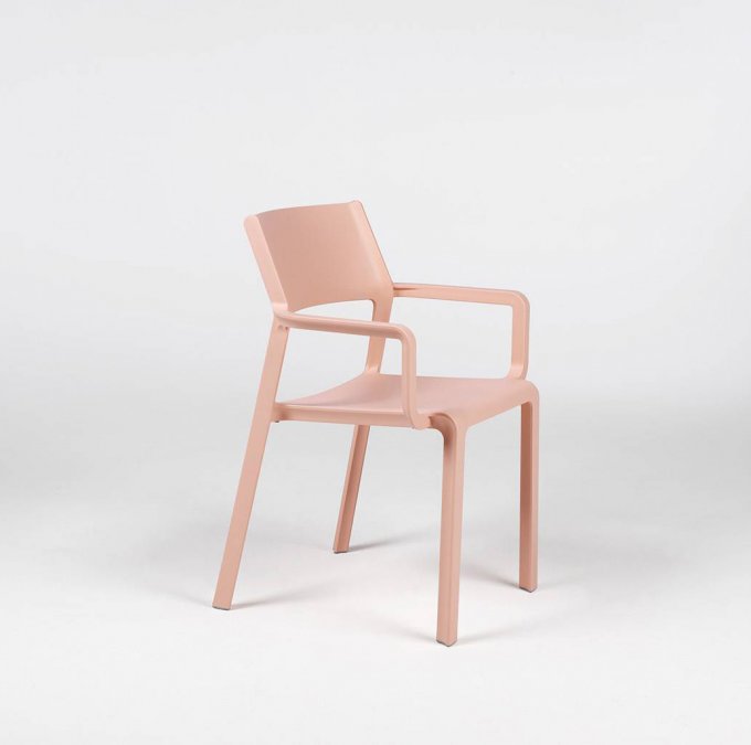 Кресло пластиковое Nardi Trill Armchair розовый