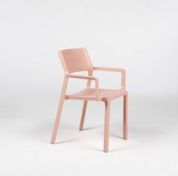Кресло пластиковое Nardi Trill Armchair розовый