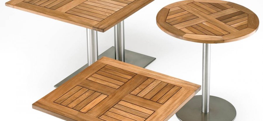 Столешница прямоугольная деревянная Teak