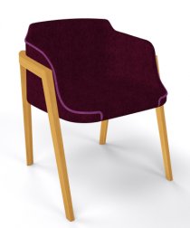 Кресло с обивкой Chevalet BL