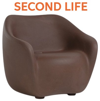 Кресло пластиковое Reborn Second Life