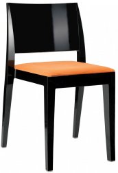 Стул пластиковый с обивкой-thumbs-Фото1