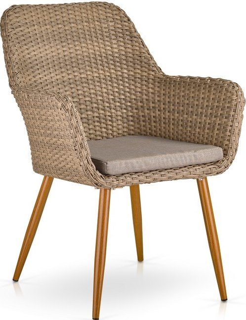 Комплект плетеной мебели T360B/Y360B-W65 6PCS Light Brown