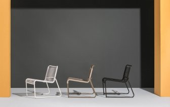 Стул лаунж металлический плетеный Lido Spaghetti Lounge