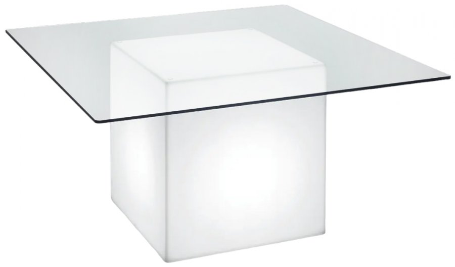 Стол пластиковый светящийся Square Lighting