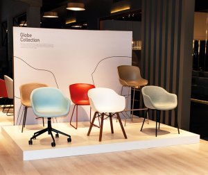 Кресло офисное на колесах PAPATYA Globe-K Chief