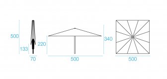 Зонт профессиональный 5х5 м-thumbs-Фото3
