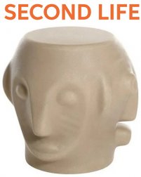 Столик кофейный из биопластика Threebu Second Life