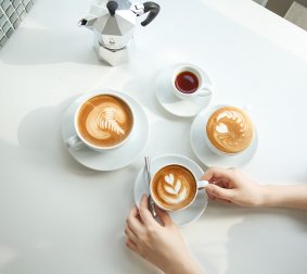 Кофейная пара для капучино
