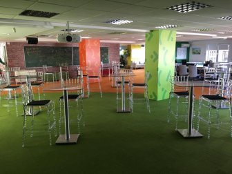 Стул прозрачный барный Siesta Contract Chiavari Bar 75 прозрачный