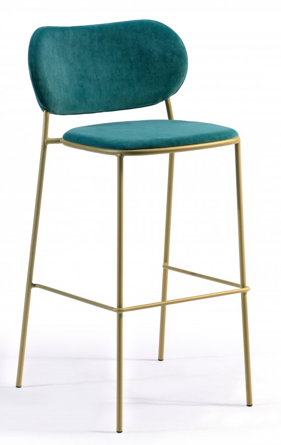 Стул барный с обивкой Gaber Nuta Light Stool 77