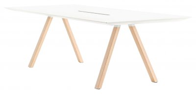 Arki-Table CC Wood Стол с каналом для протяжки проводов