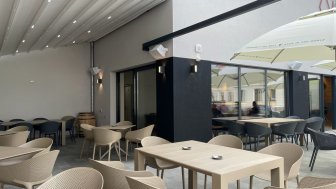 Кресло пластиковое Siesta Contract Sky бежевый