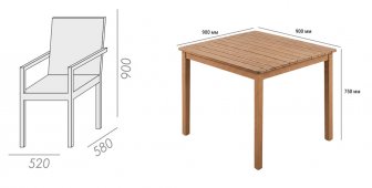 Комплект обеденной мебели-thumbs-Фото3