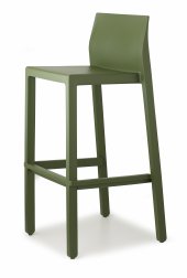 Стул барный пластиковый Scab Design Kate зеленый