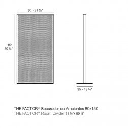 Ширма металлическая The Factory