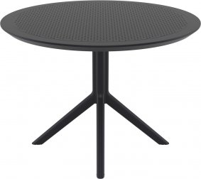 Стол пластиковый Sky Table Ø105, черный, Ø1050х740 мм