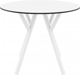 Стол пластиковый Max Table Ø90, белый, Ø900х740 мм
