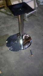 Подстолье хромированное 1061EM
