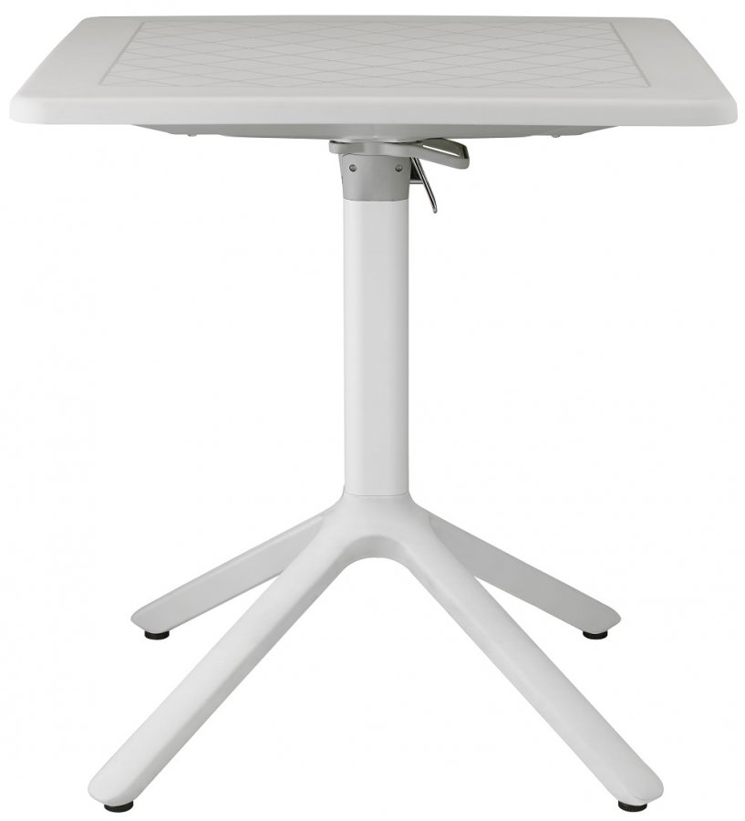 Стол пластиковый складной Eco Folding, лен, 700х700х750 мм