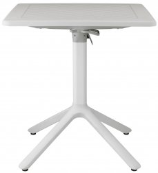 Стол пластиковый складной Eco Folding, лен, 700х700х750 мм