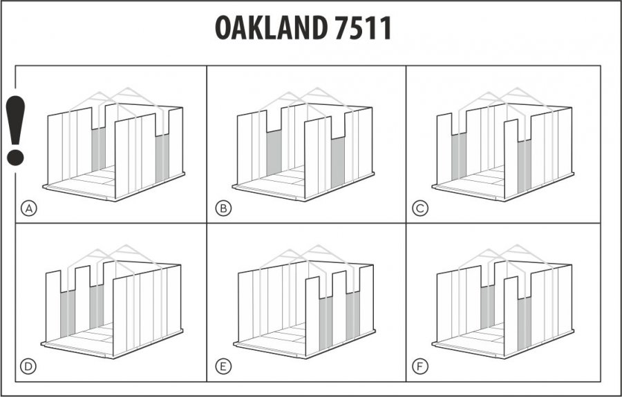 Сарай пластиковый Oakland 7511