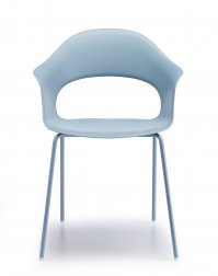 Кресло пластиковое Scab Design Lady B голубой