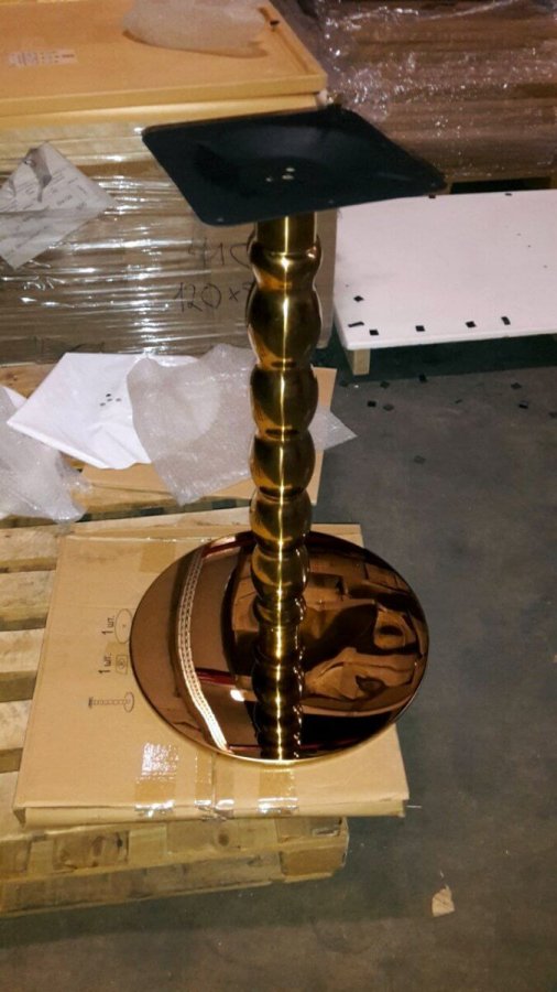 Подстолье хромированное 1287EM