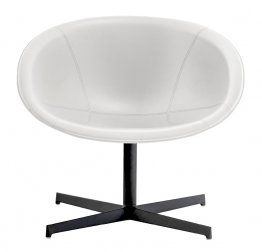 Кресло вращающееся с обивкой Gliss Lounge