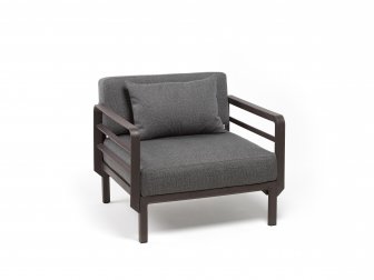 Кресло пластиковое с подушками Maximo Poltrona EXTRA_Atelier