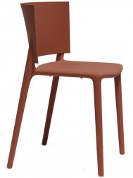 Стул пластиковый Vondom Africa Basic глиняный