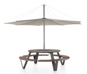 Зонт дизайнерский Ø3.5 м Inumbra Medium