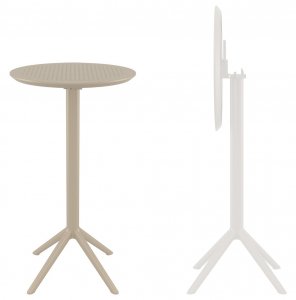 Sky Folding Bar Table 60 Стол пластиковый барный складной